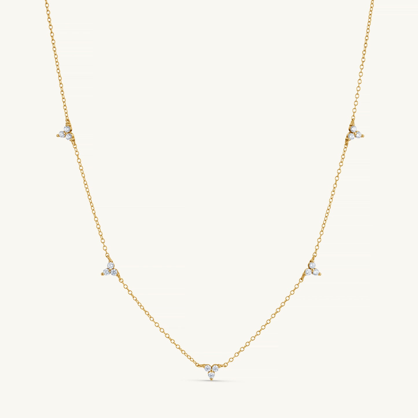 Trinity Infinity Necklace – Gold by Léon Varel