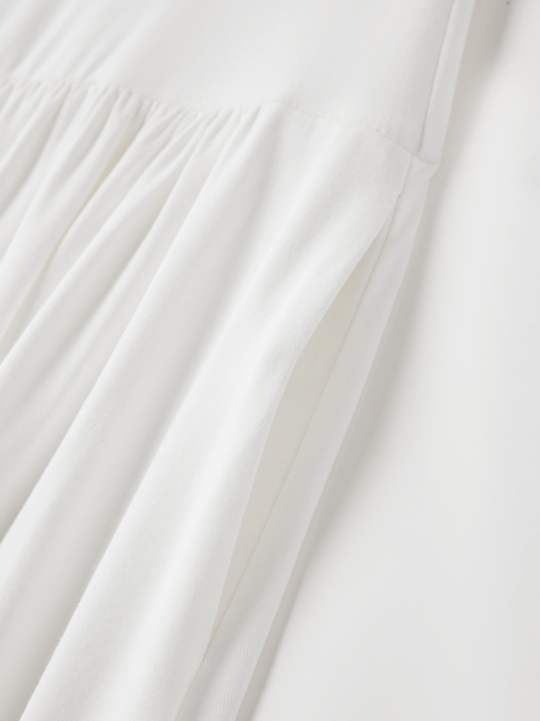 SkinKiss Mid Rise Gathered Midi Skirt with Pockets