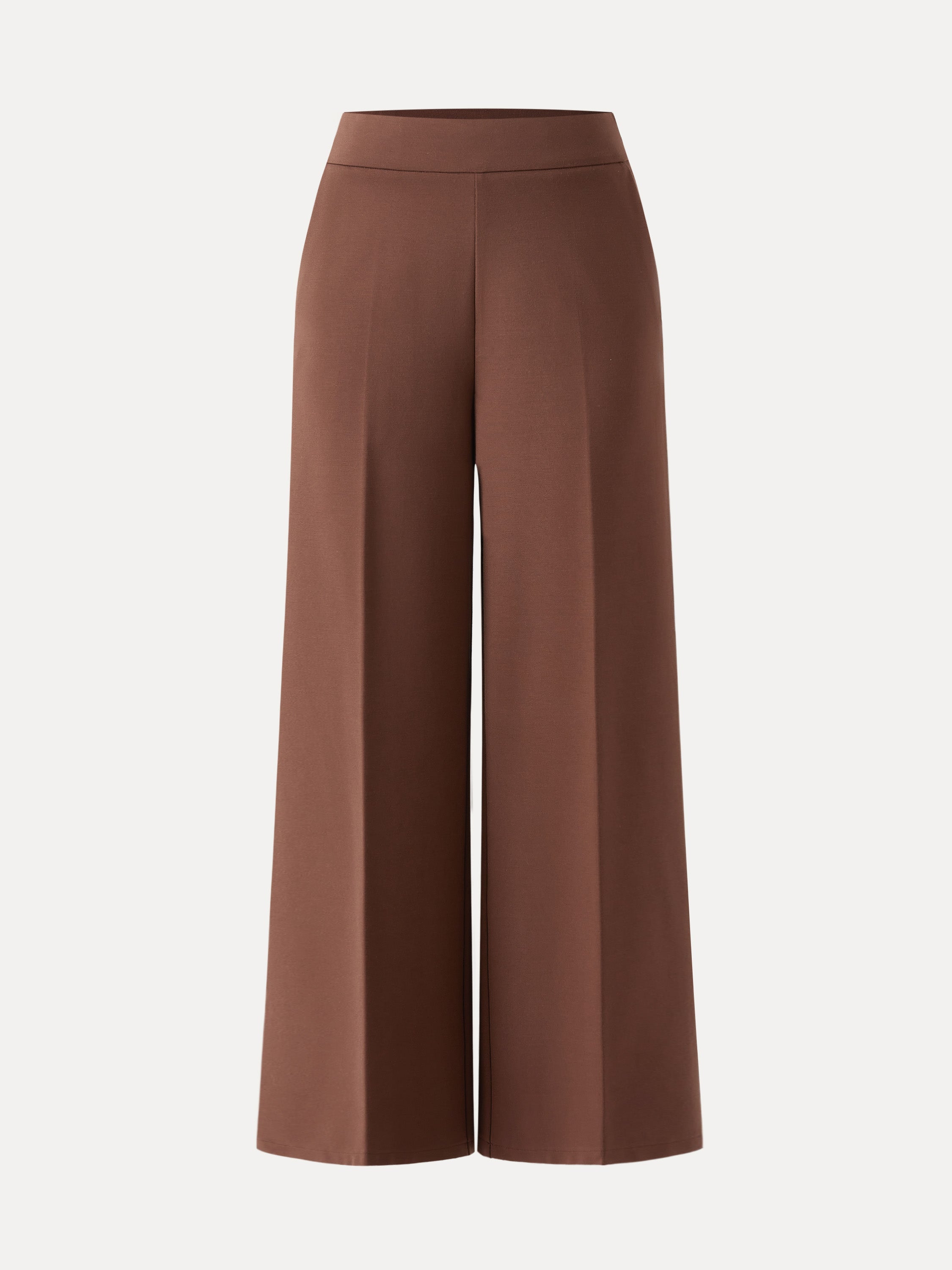 High Rise Wide Leg Trouser with Pockets
