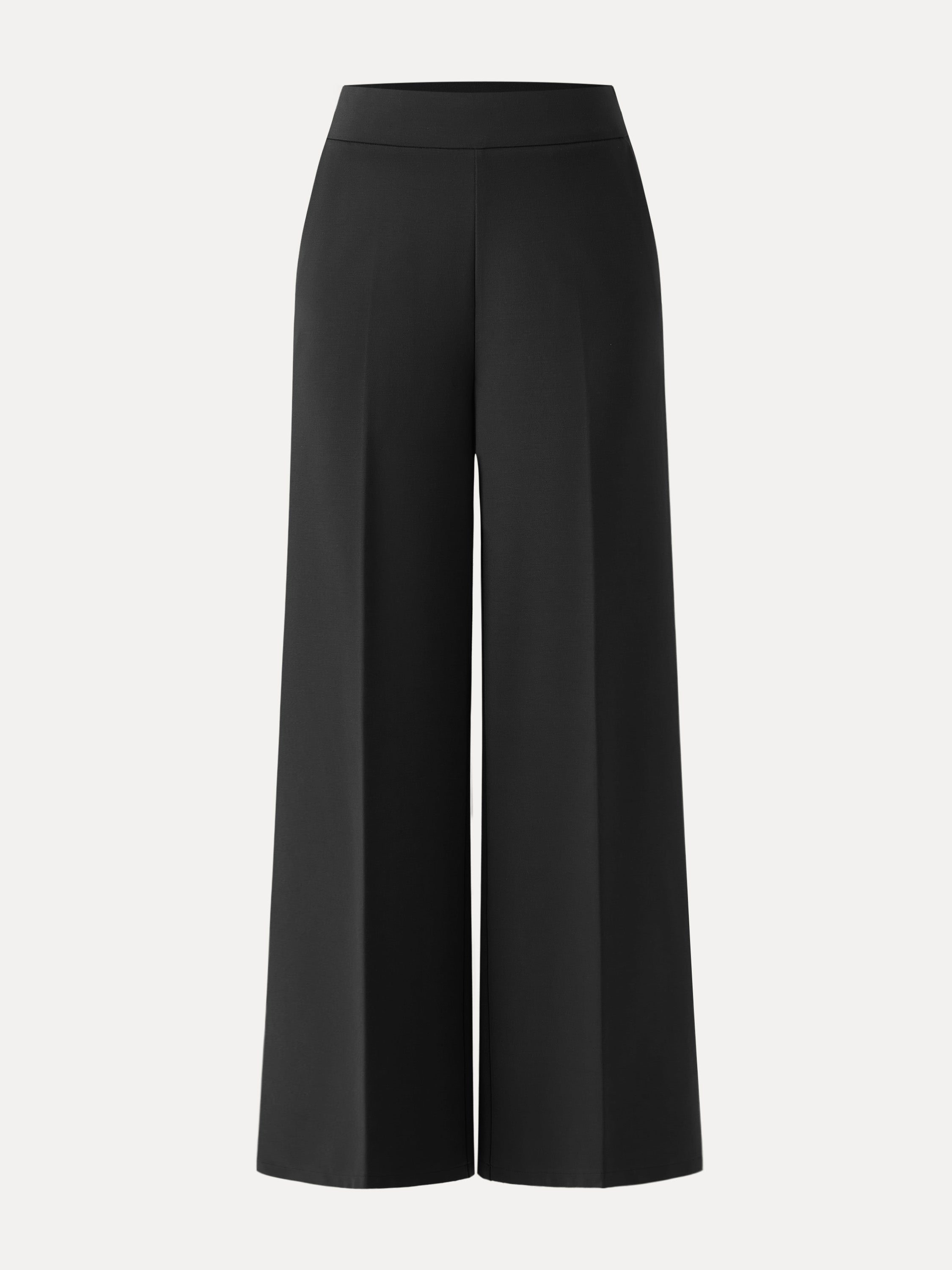 High Rise Wide Leg Trouser with Pockets