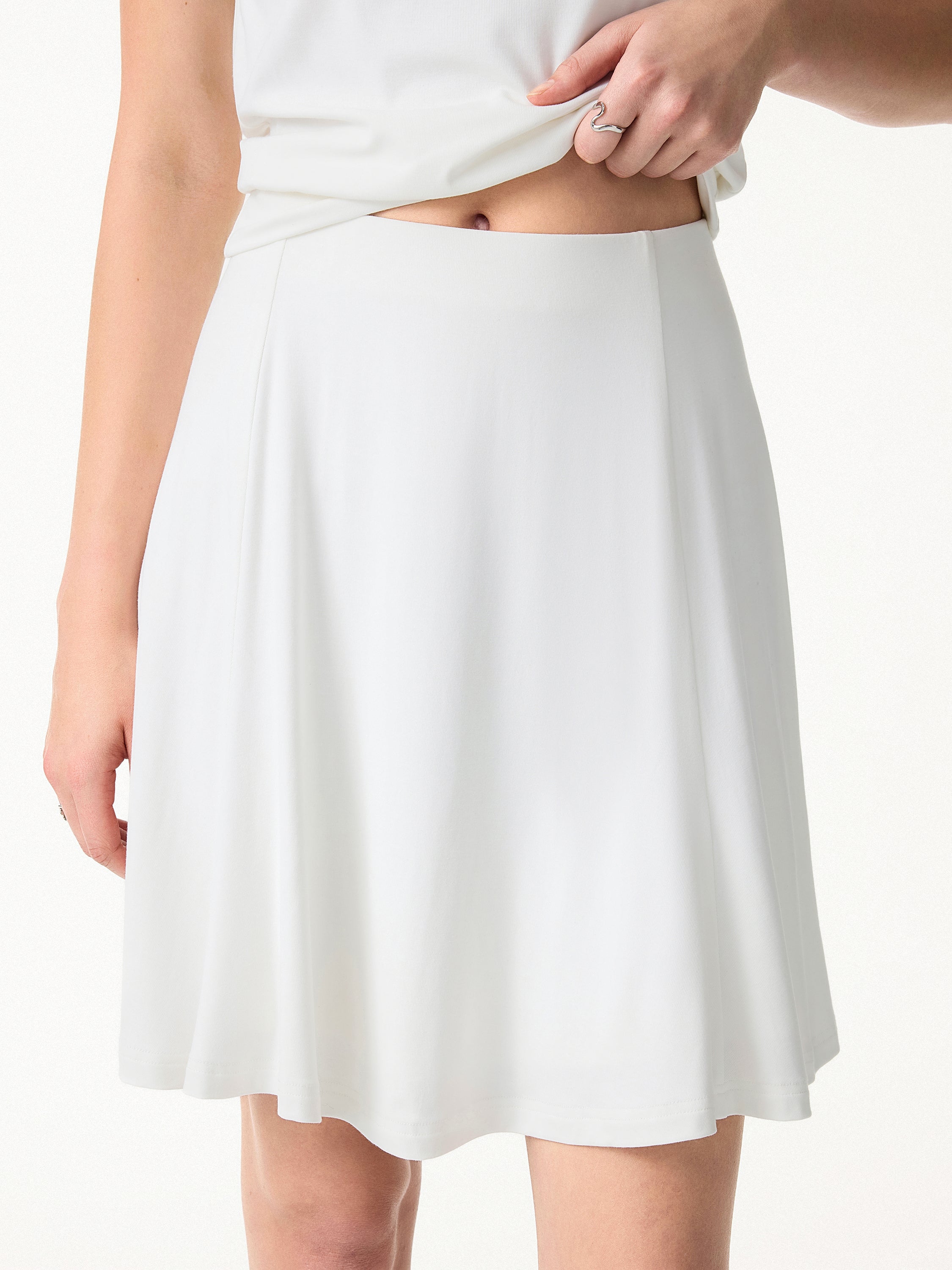 SkinKiss Essential Circle Flared Summer Mini Skirt