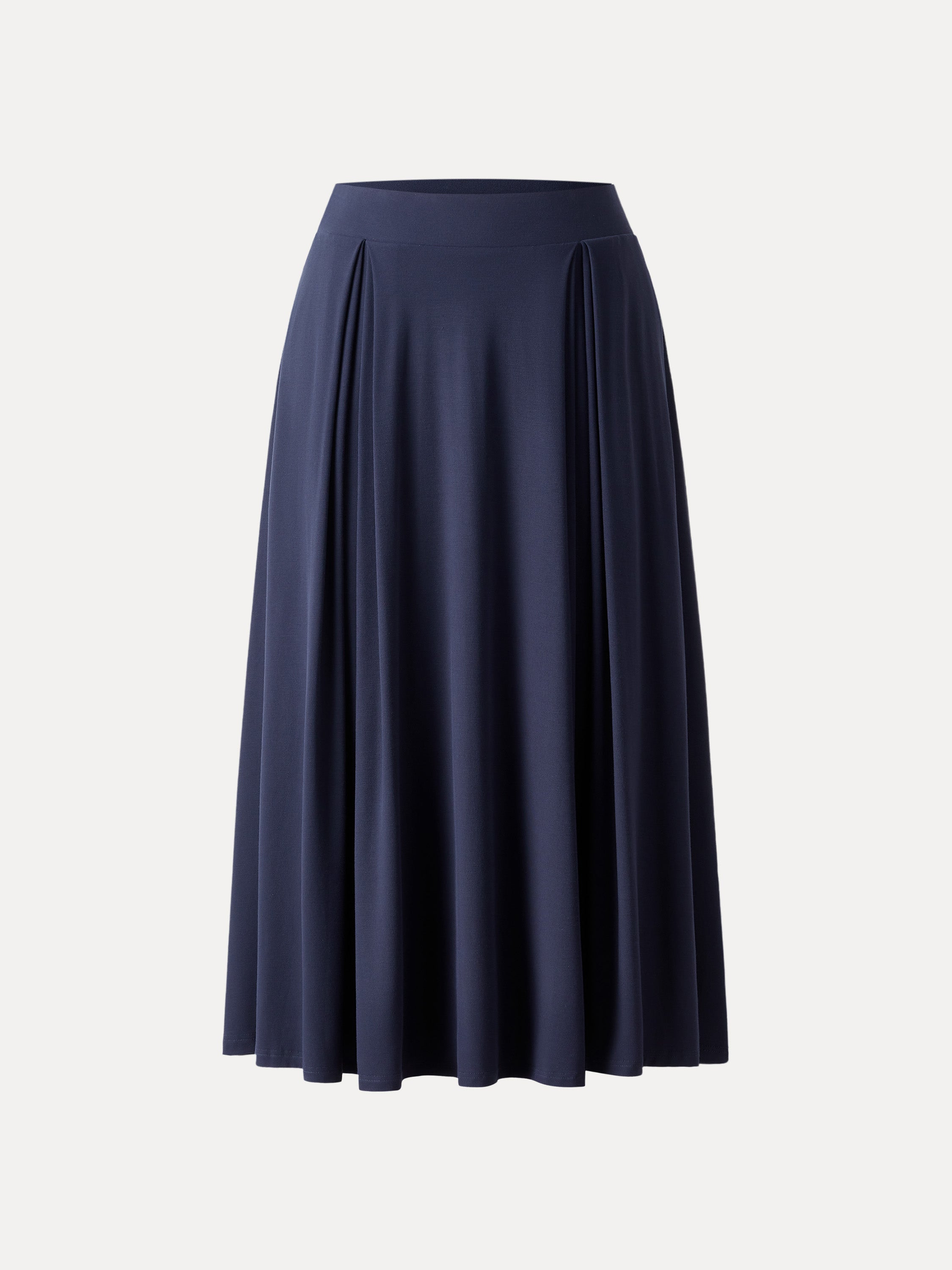 Breezy Drapey Midi Skirt
