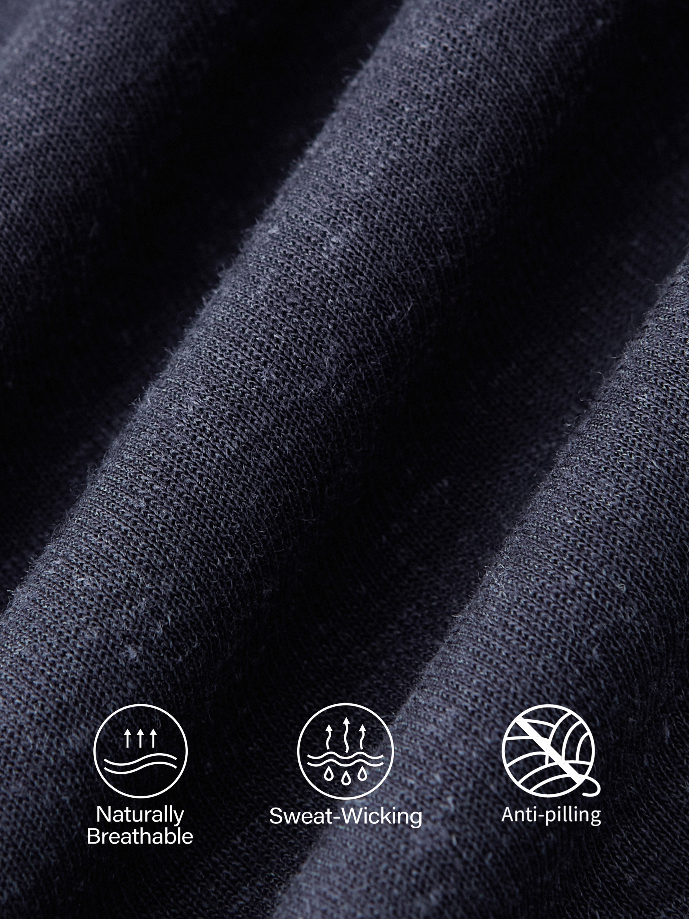 Linen-Like Breathable Barrel Leg Pant
