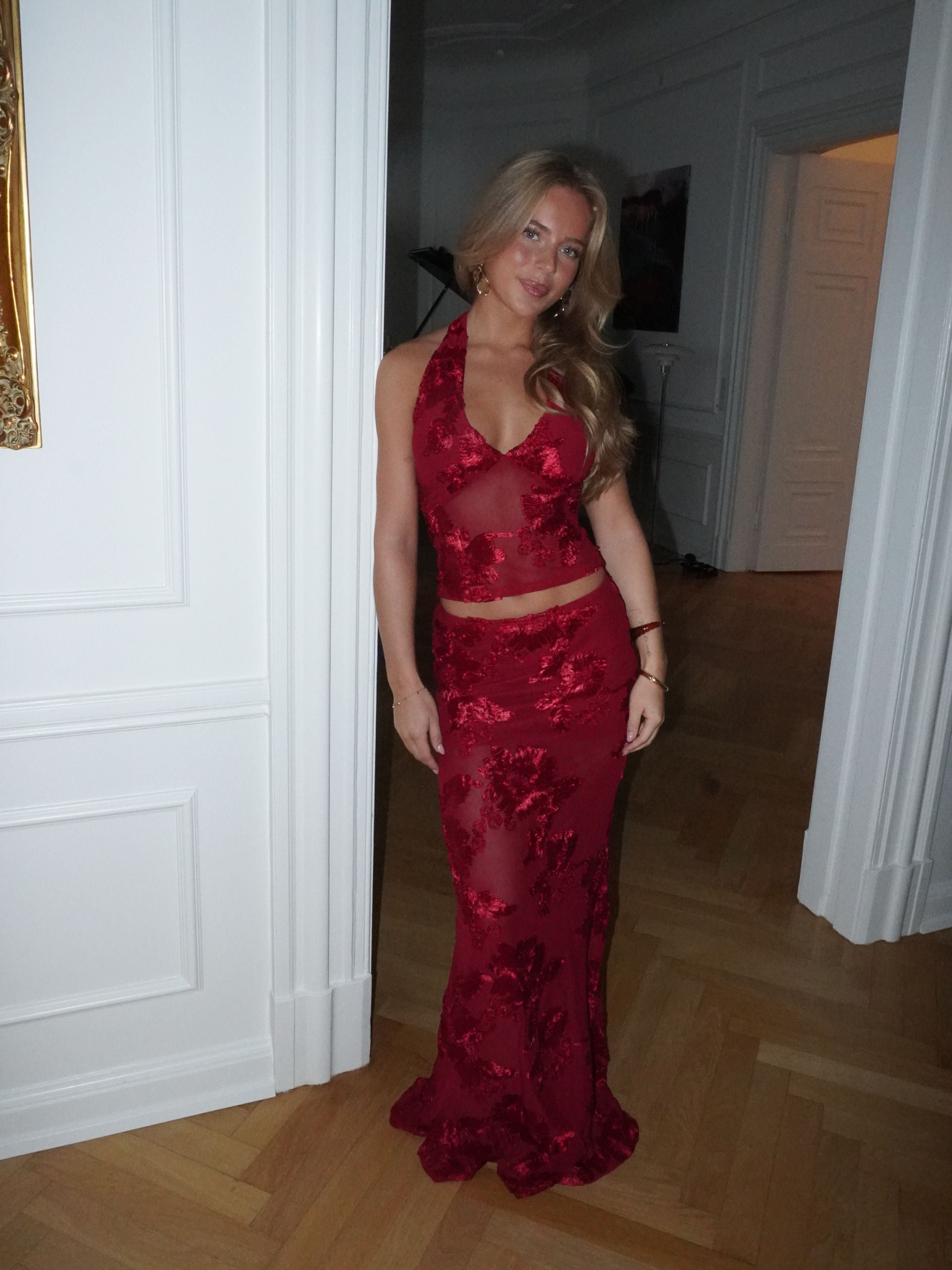 Kivo mesh top - Red