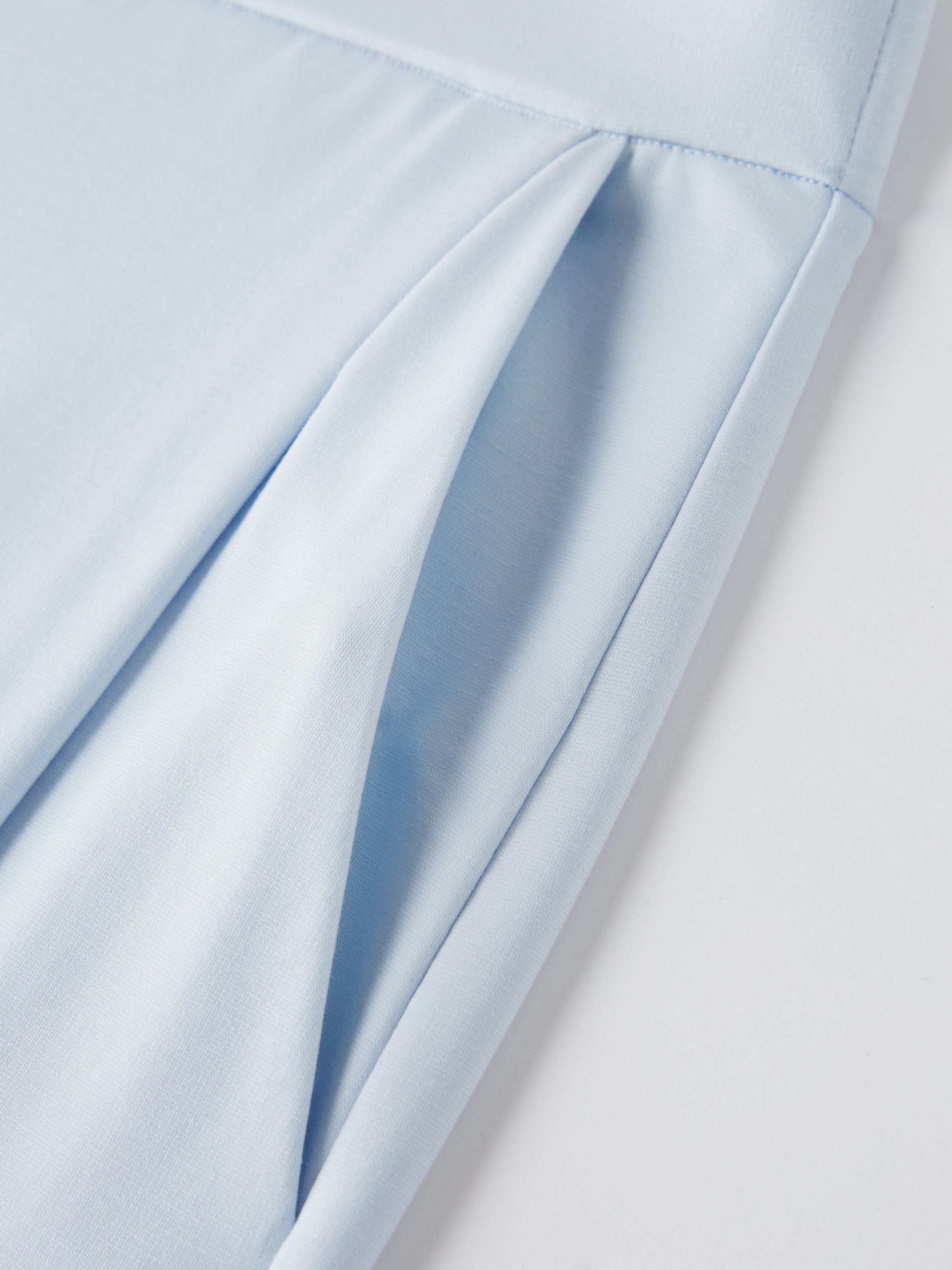 CoolTouch Ponte Mid Rise Wide Leg Pants with Pockets