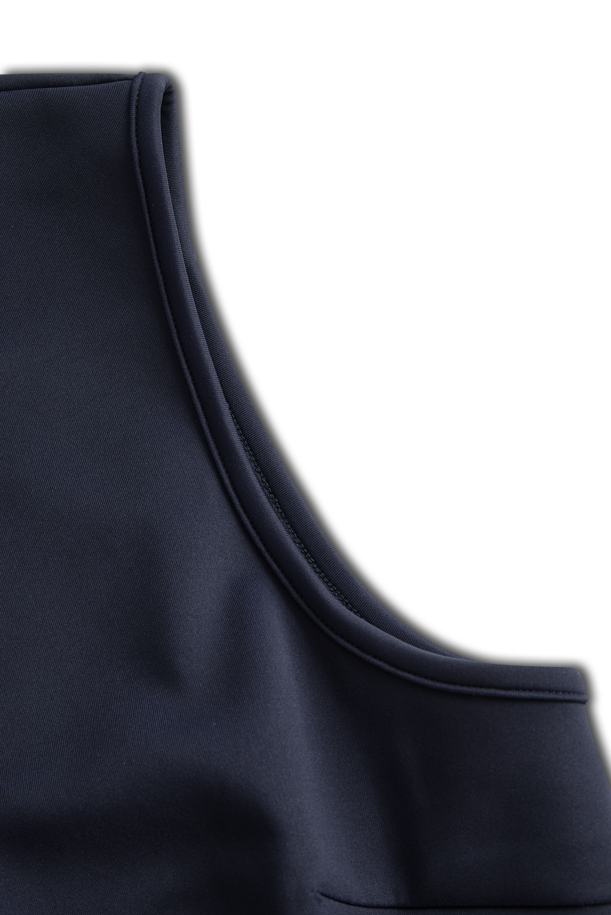 Léon Varel Elegant Sleeveless Navy Sheath Dress - Timeless Professional Chic