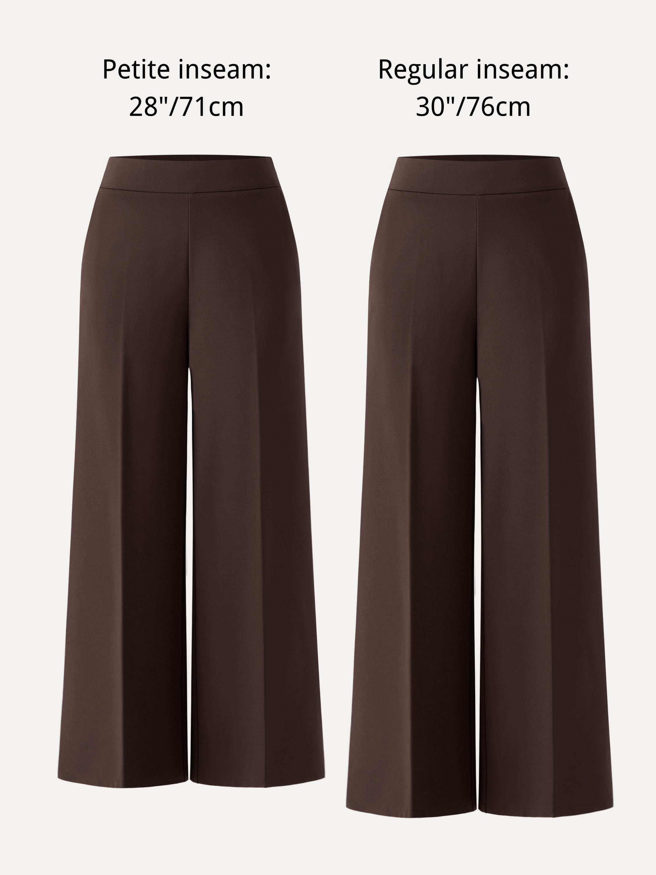 High Rise Wide Leg Trouser with Pockets
