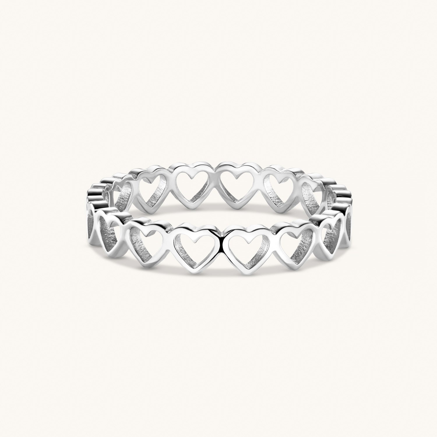 Amore Eternity Ring – Silver by Léon Varel