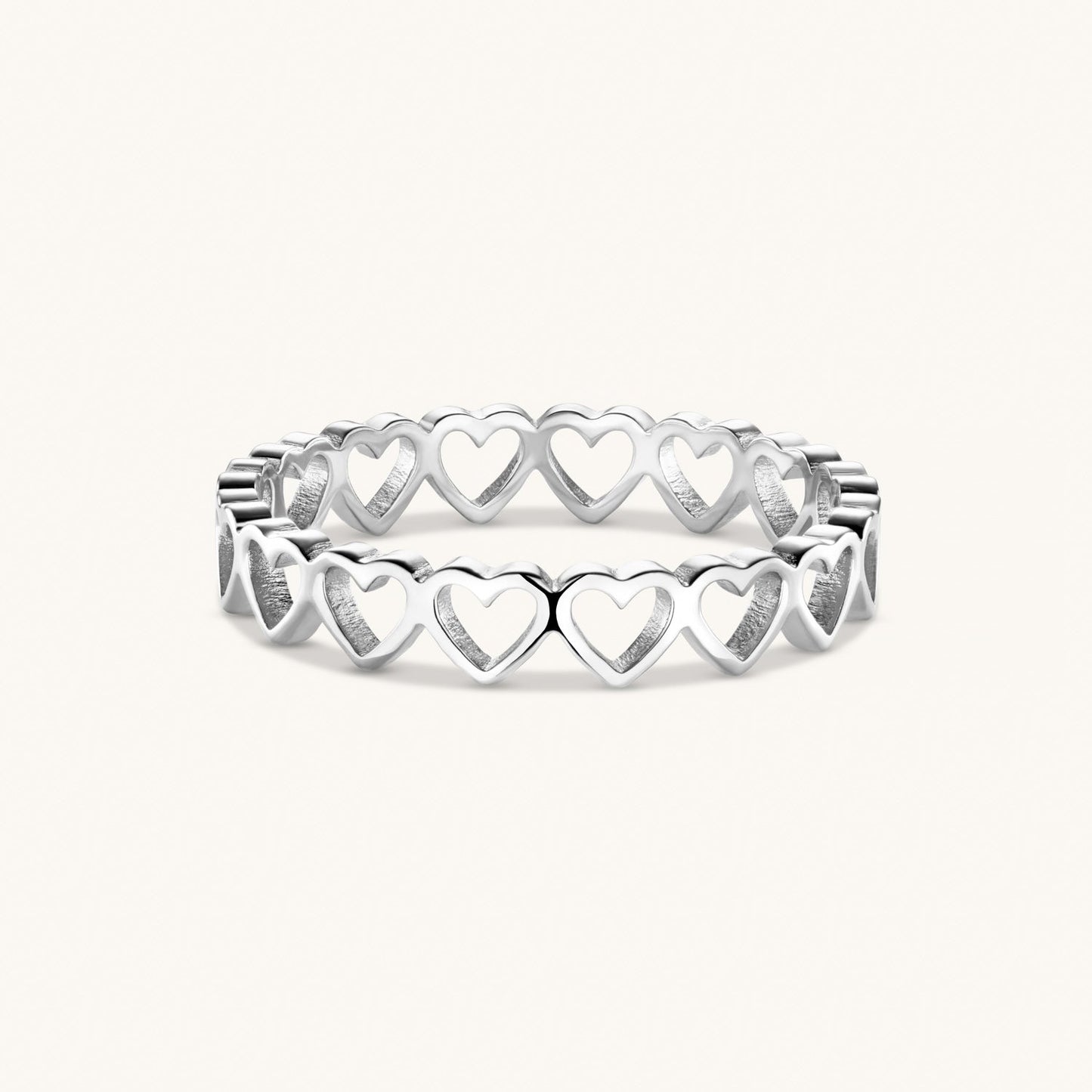 Amore Eternity Ring – Silver by Léon Varel
