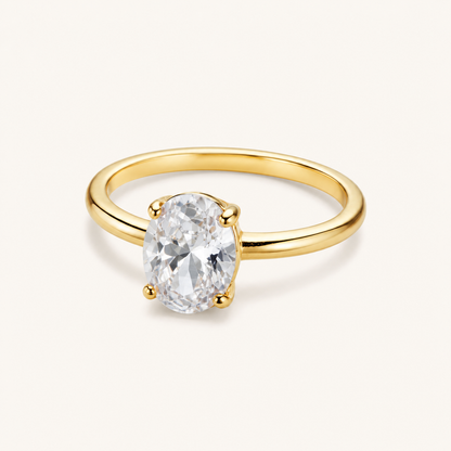 Léon Varel Classic Diamond Ring