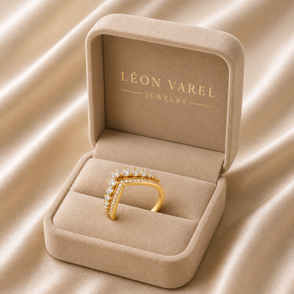 Léon Varel Wishbone Jewel Ring