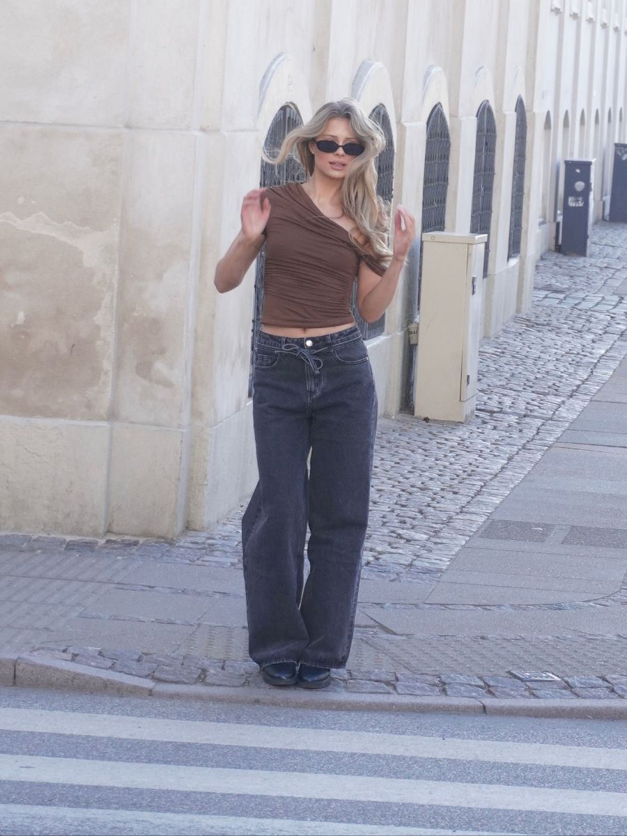 Elisa denim jeans - Grey