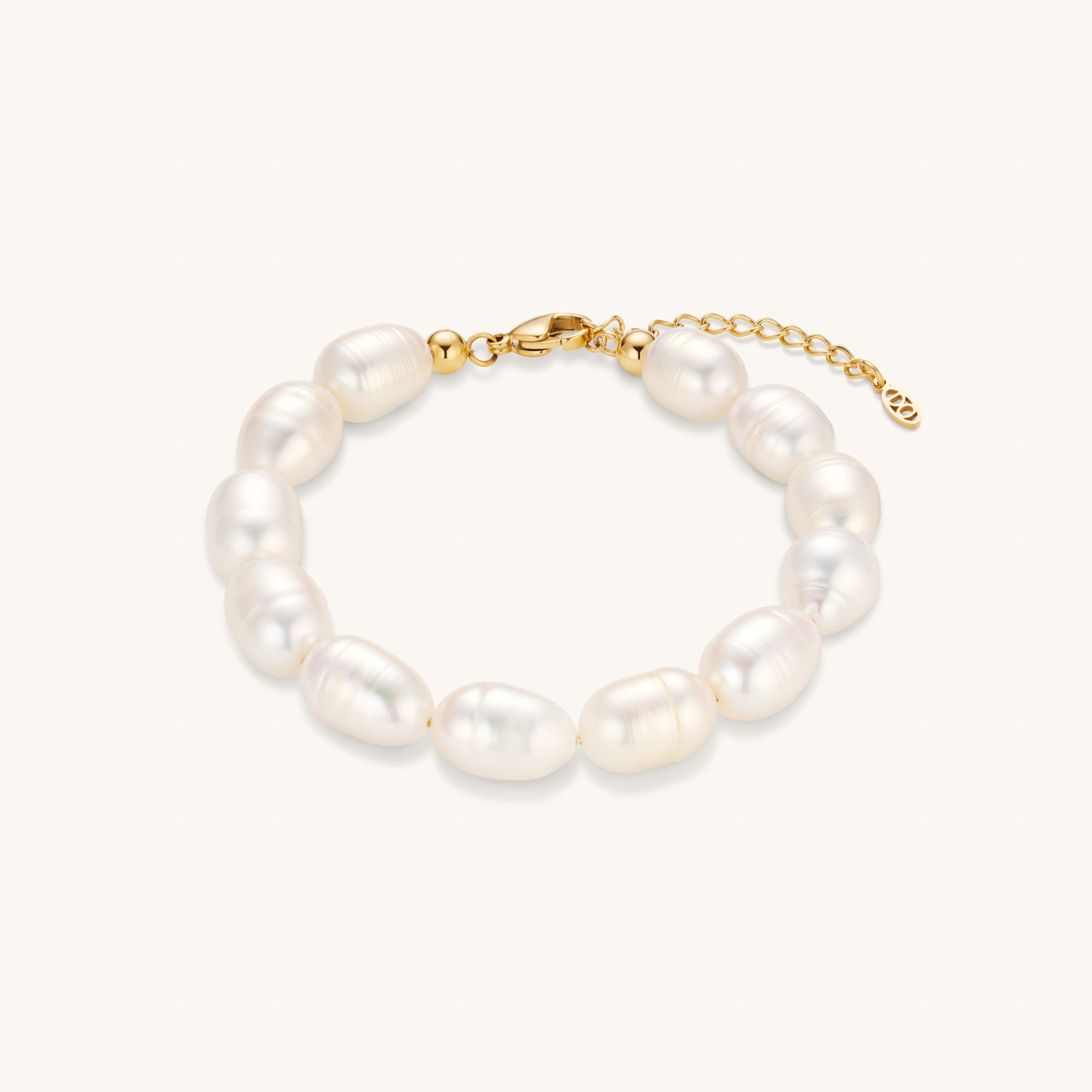 Harmony Pearl Bracelet – Gold by Léon Varel