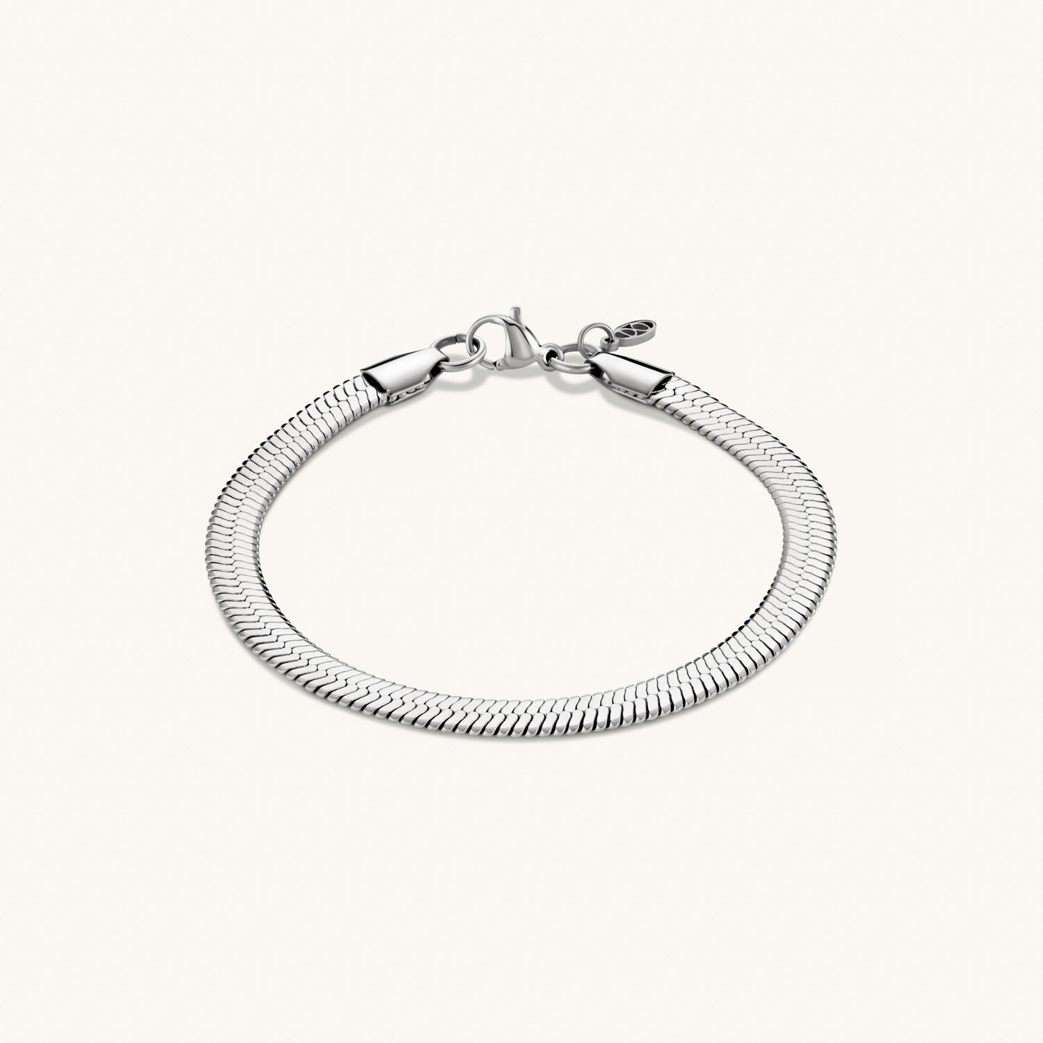 Herringbone Bracelet – Silver by Léon Varel