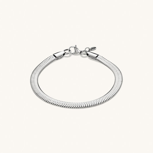 Herringbone Bracelet – Silver by Léon Varel
