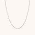 Fijne visgraatketting in ring