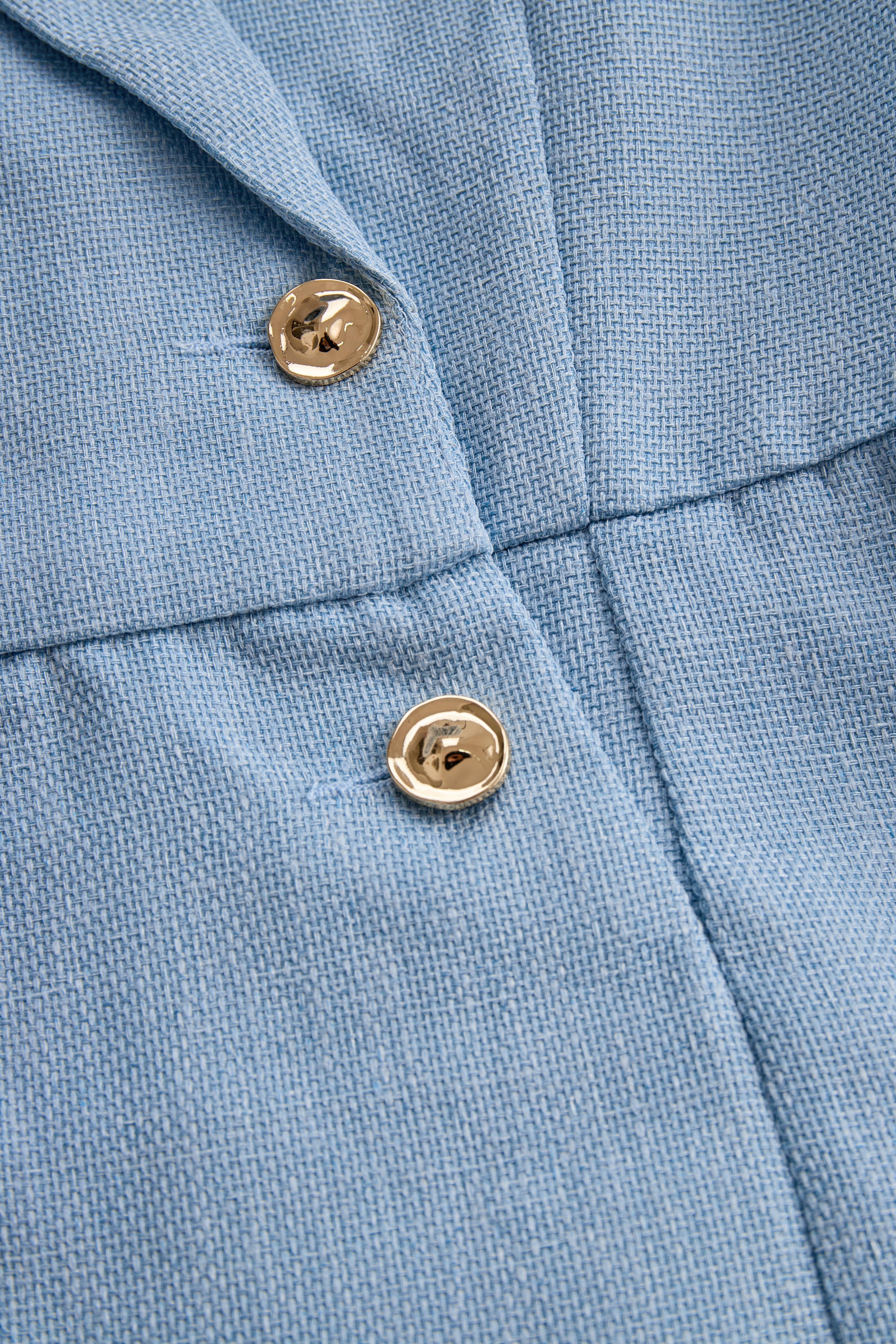 Léon Varel Sophisticated Sky Blue Blazer Dress