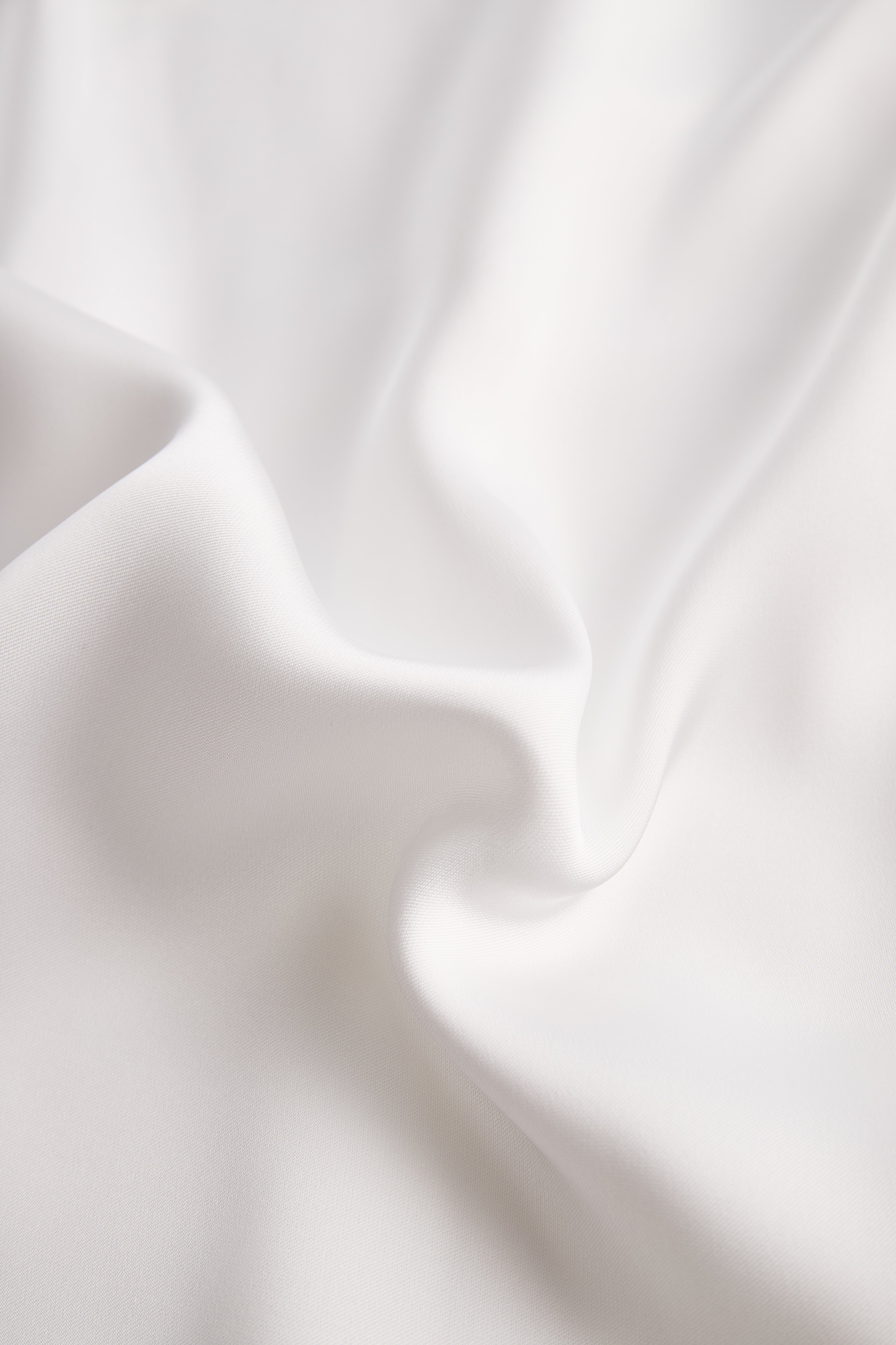 Léon Varel Elegant White Draped Top with Button Detail