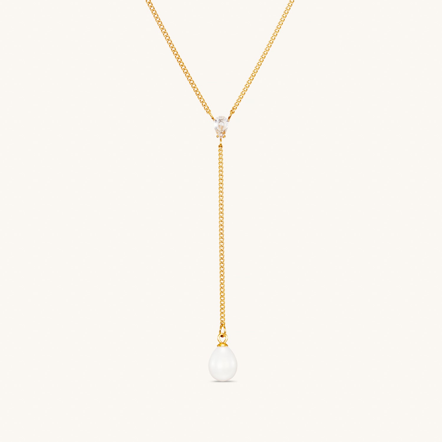 Harmony Pearl Necklace – Gold by Léon Varel