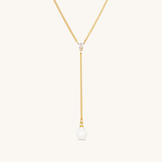 Harmony Pearl Necklace – Gold by Léon Varel