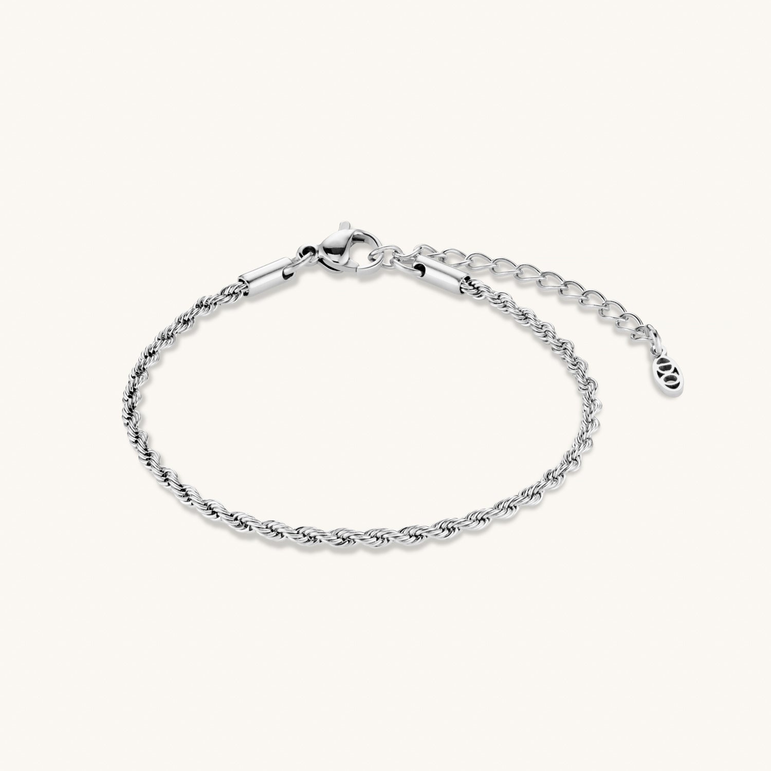 Rope Bracelet – Silver by Léon Varel