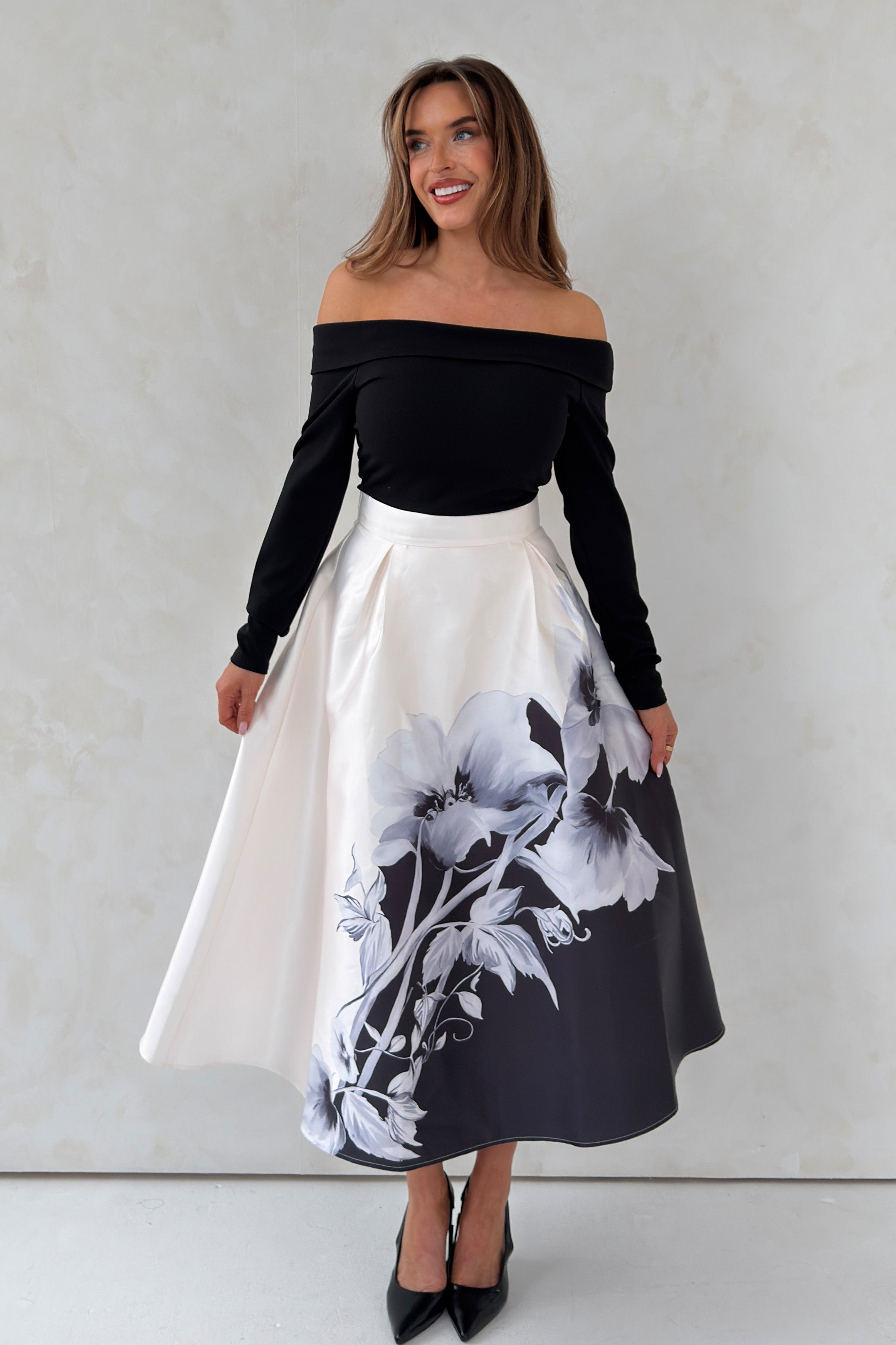 Kathy Bardot Maxi Dress Black