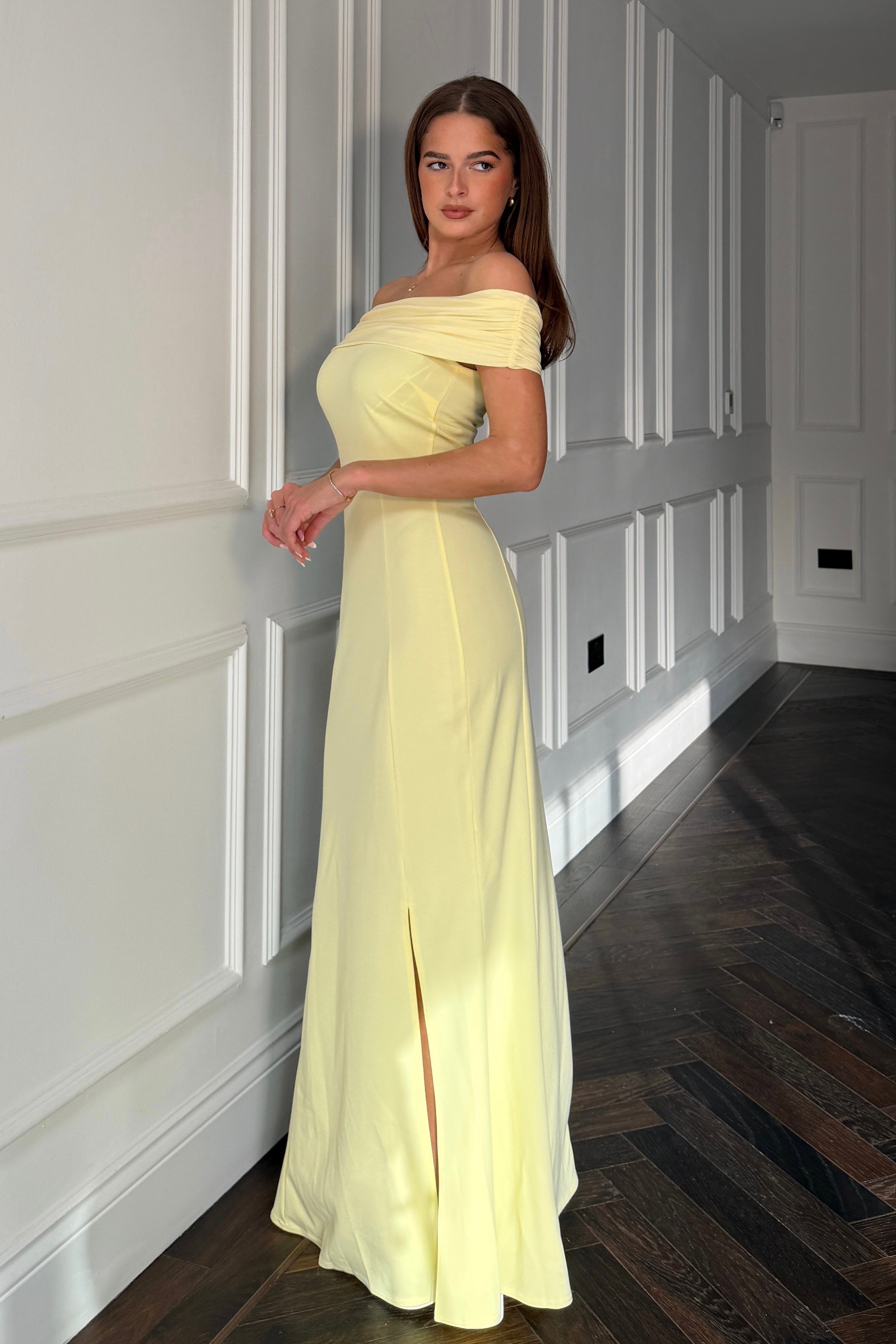 Lois Bardot Maxi Dress Yellow