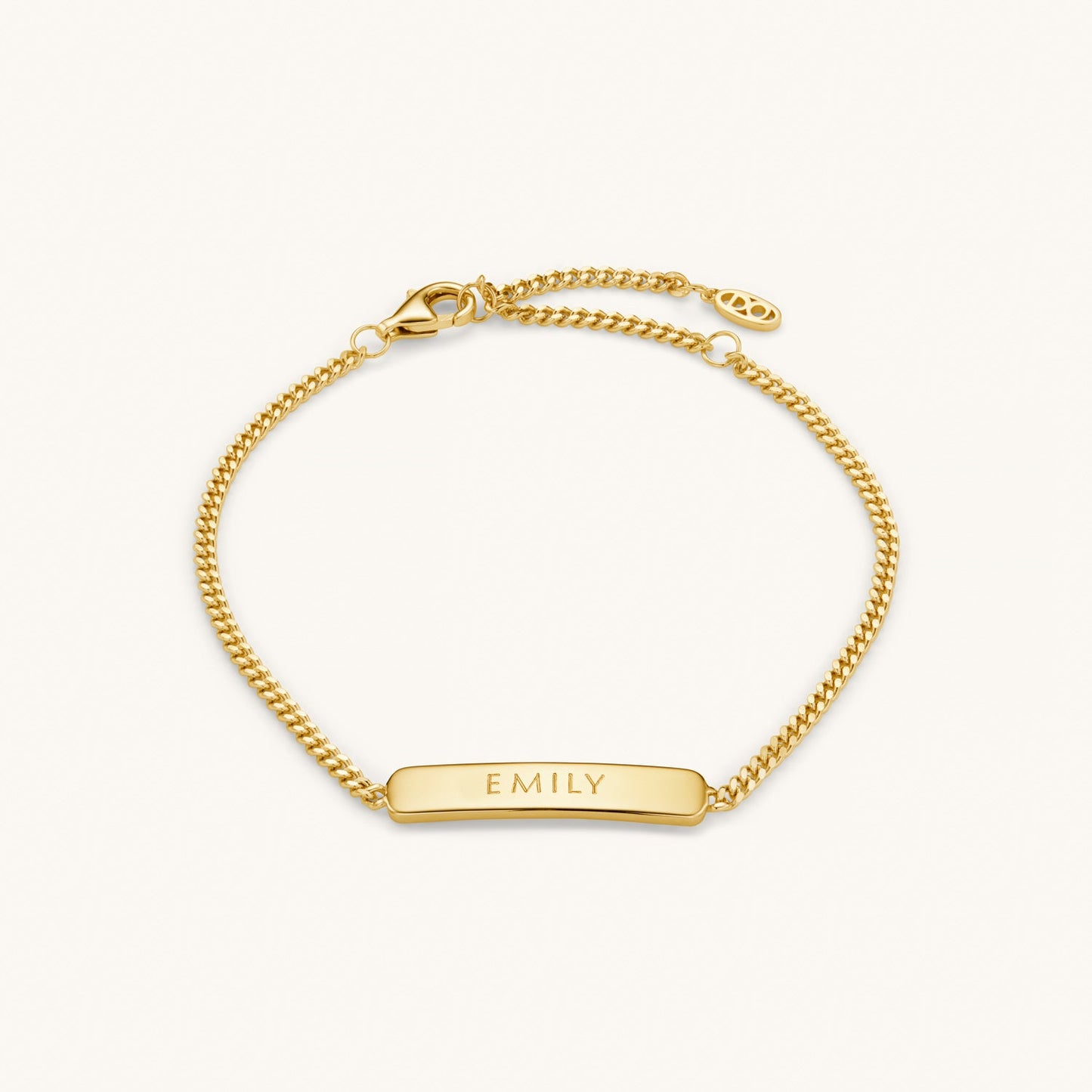 Engraved Bracelet – Gold by Léon Varel