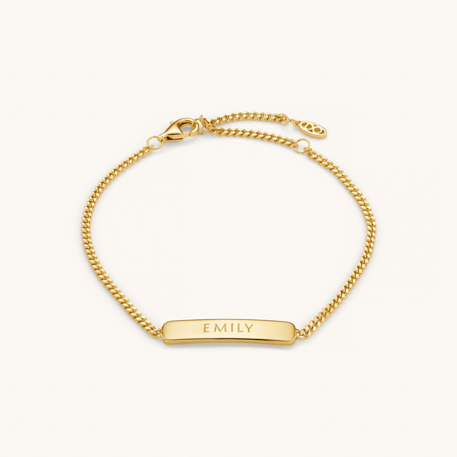 Engraved Bracelet – Gold by Léon Varel