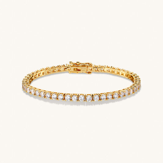 Tennis Bracelet – Gold by Léon Varel