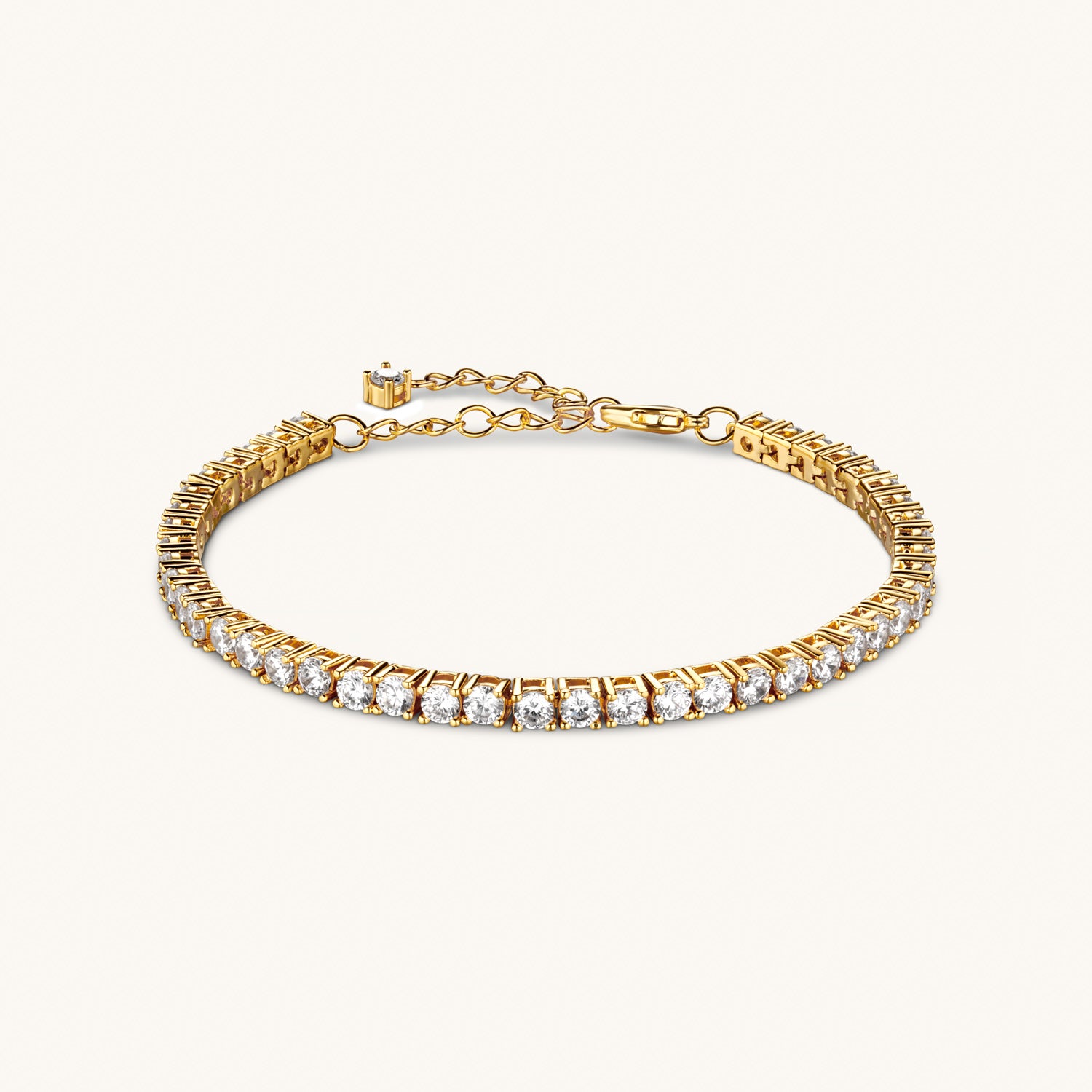 Tennis Bracelet – Gold by Léon Varel