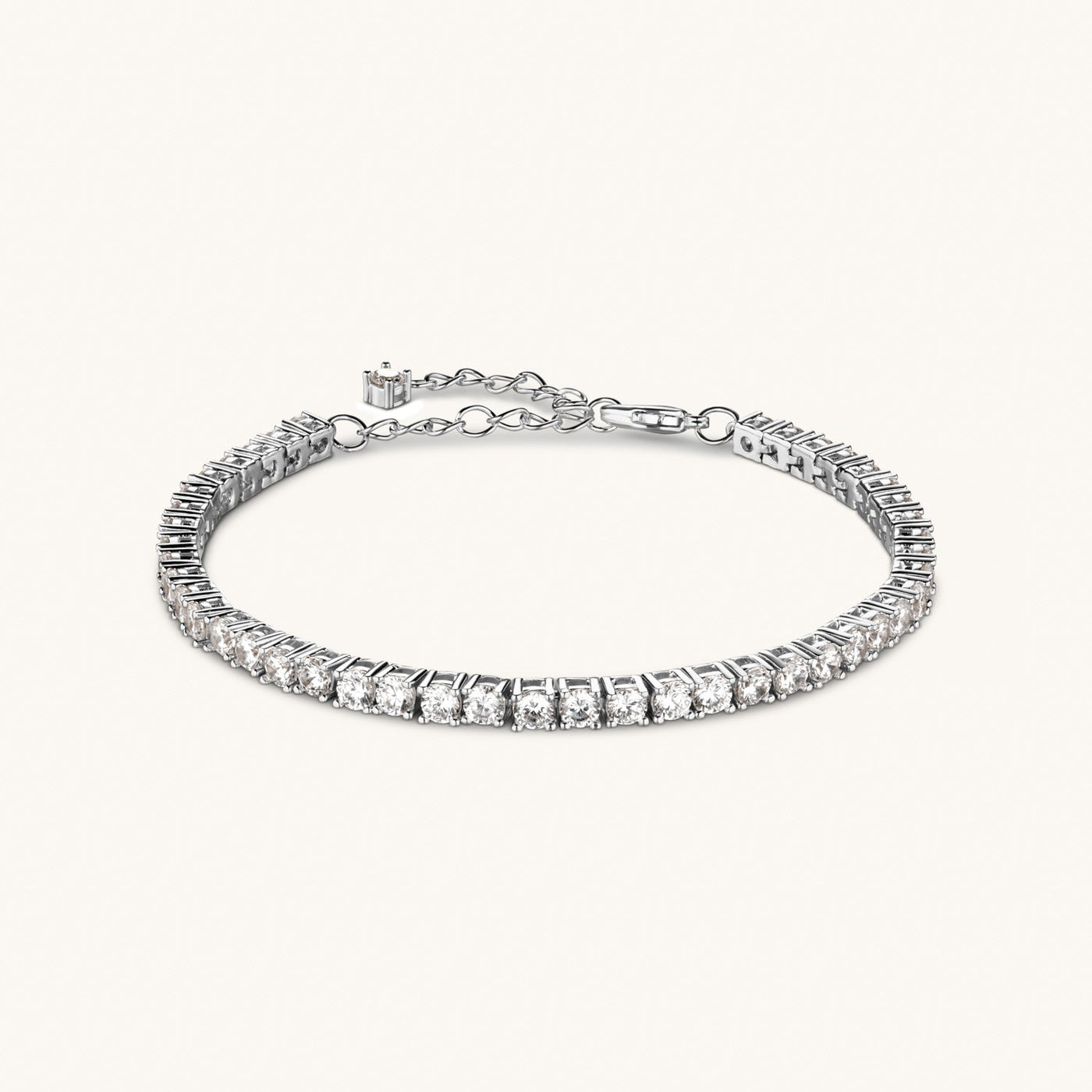 Tennisarmband Zilver
