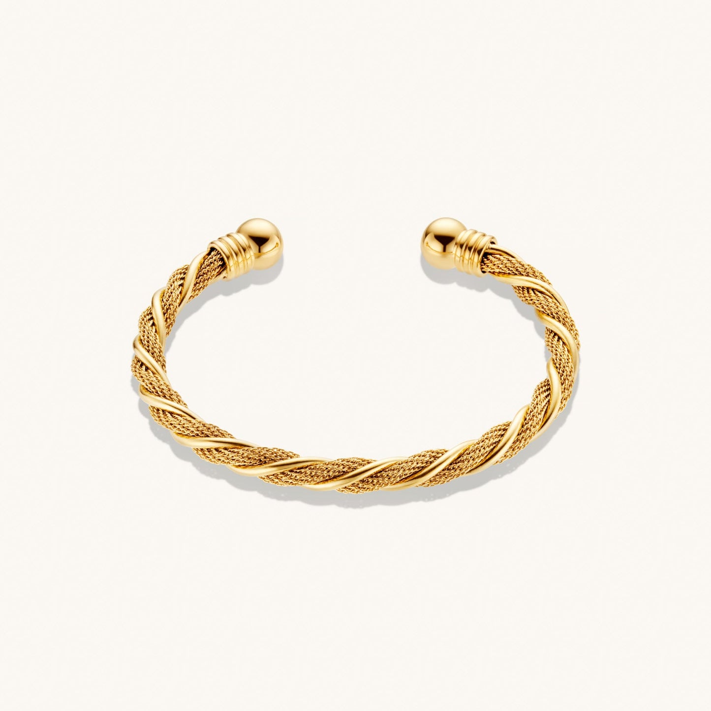 Woven Cuff – Gold by Léon Varel