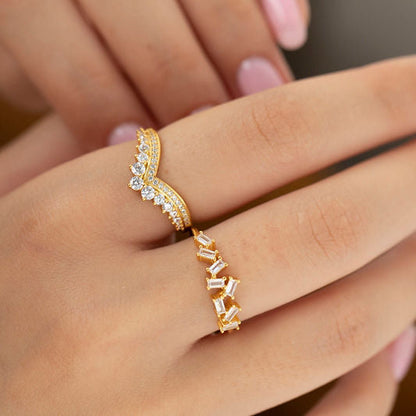 Léon Varel Wishbone Jewel Ring
