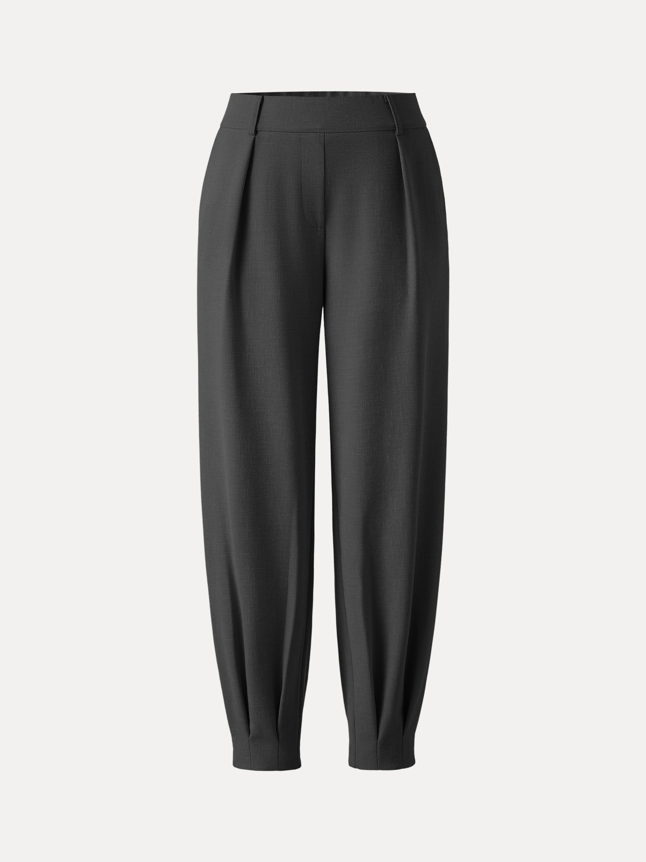 Stretch Linen-Like Wrinkle-Resistant Tapered Pant