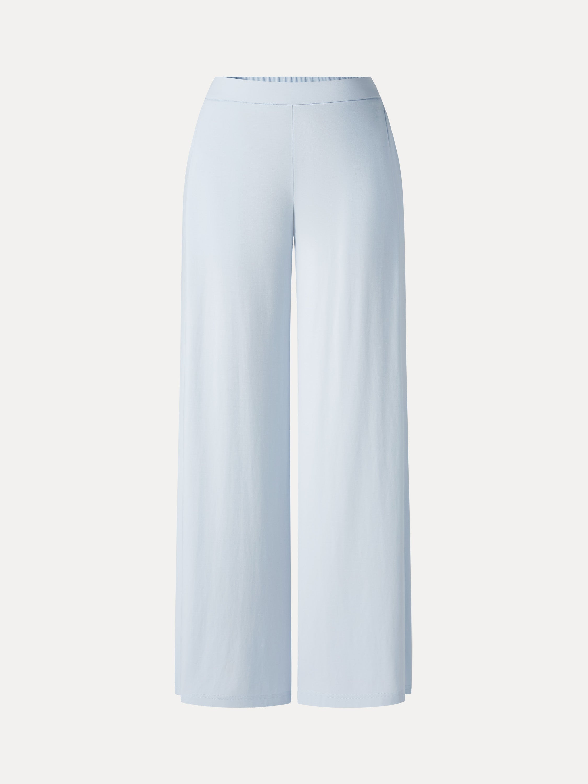 CoolTouch Ponte Mid Rise Wide Leg Pants with Pockets