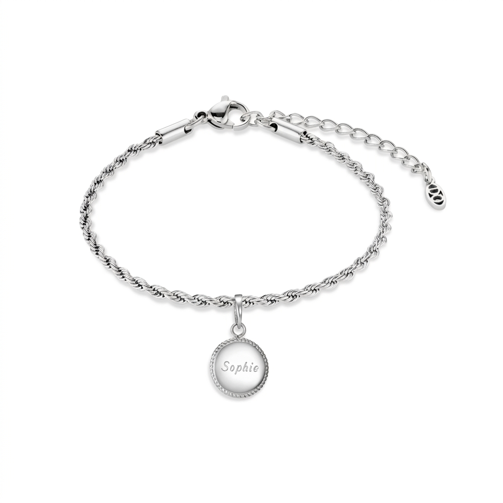 Cirkelarmband Zilver – Léon Varel