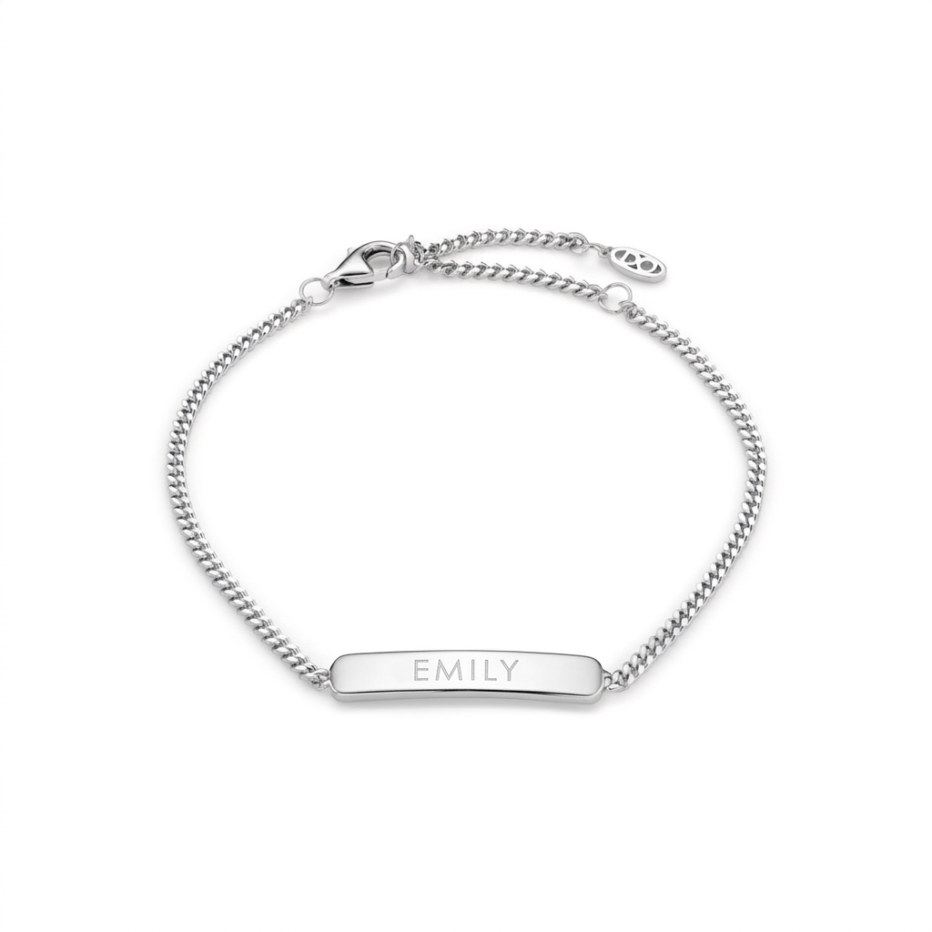 Graveerbare Armband Zilver