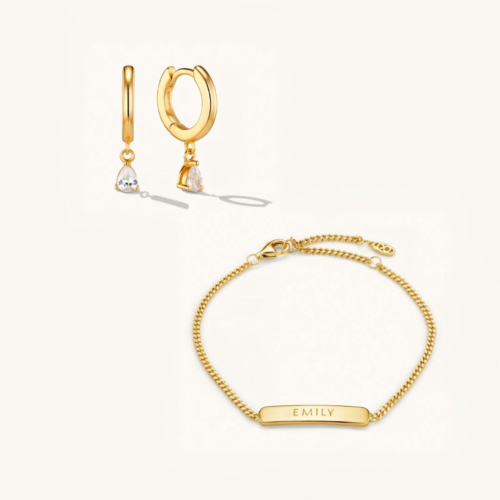 Kristal Druppel Set – productfoto