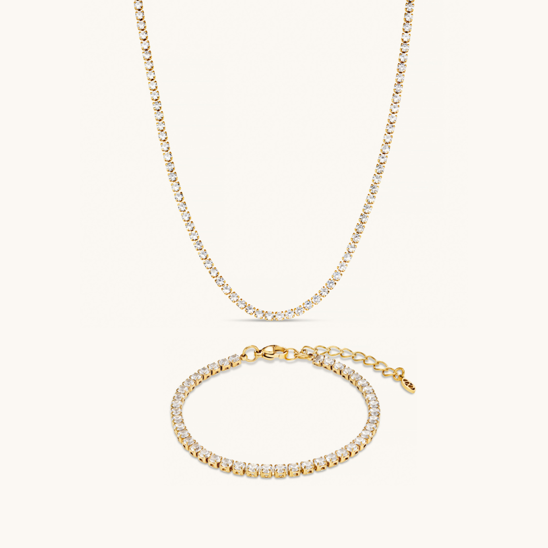 Tennis Set – Gold by Léon Varel